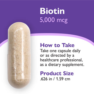 Biotyna 5.000 mcg, kapsułki