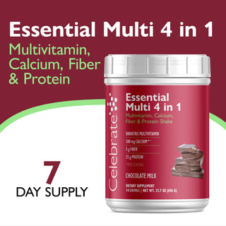 Essential Multi 4 w 1 Multiwitamina z Wapń + Białko, Proszek