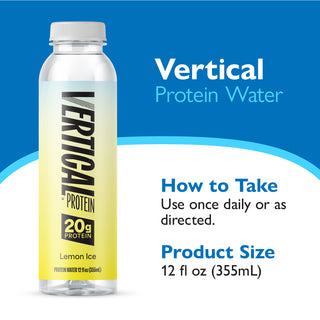 Woda z czystym białkiem „Vertical Clear”