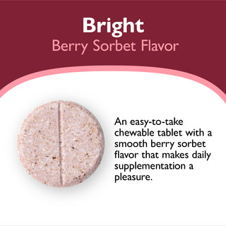 Witamina Multi-ADEK bez Żelazo, Do żucia, Berry Sorbet