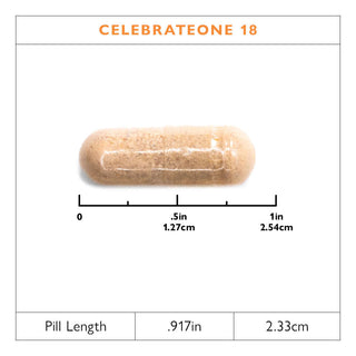 CelebrateONE 18 Eenmaaldaags Bariatrische Multivitamine met IJzer 